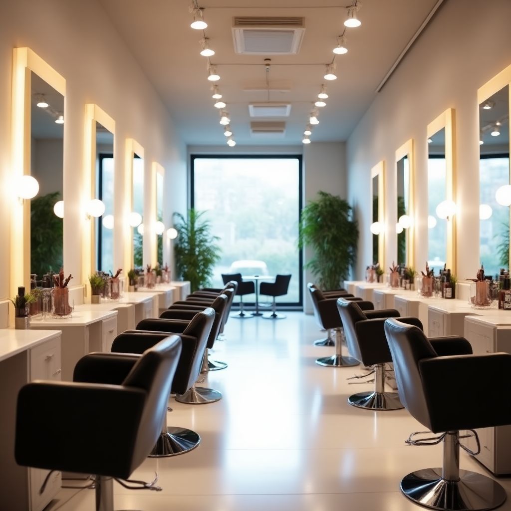 Styling stations at BeautySyd