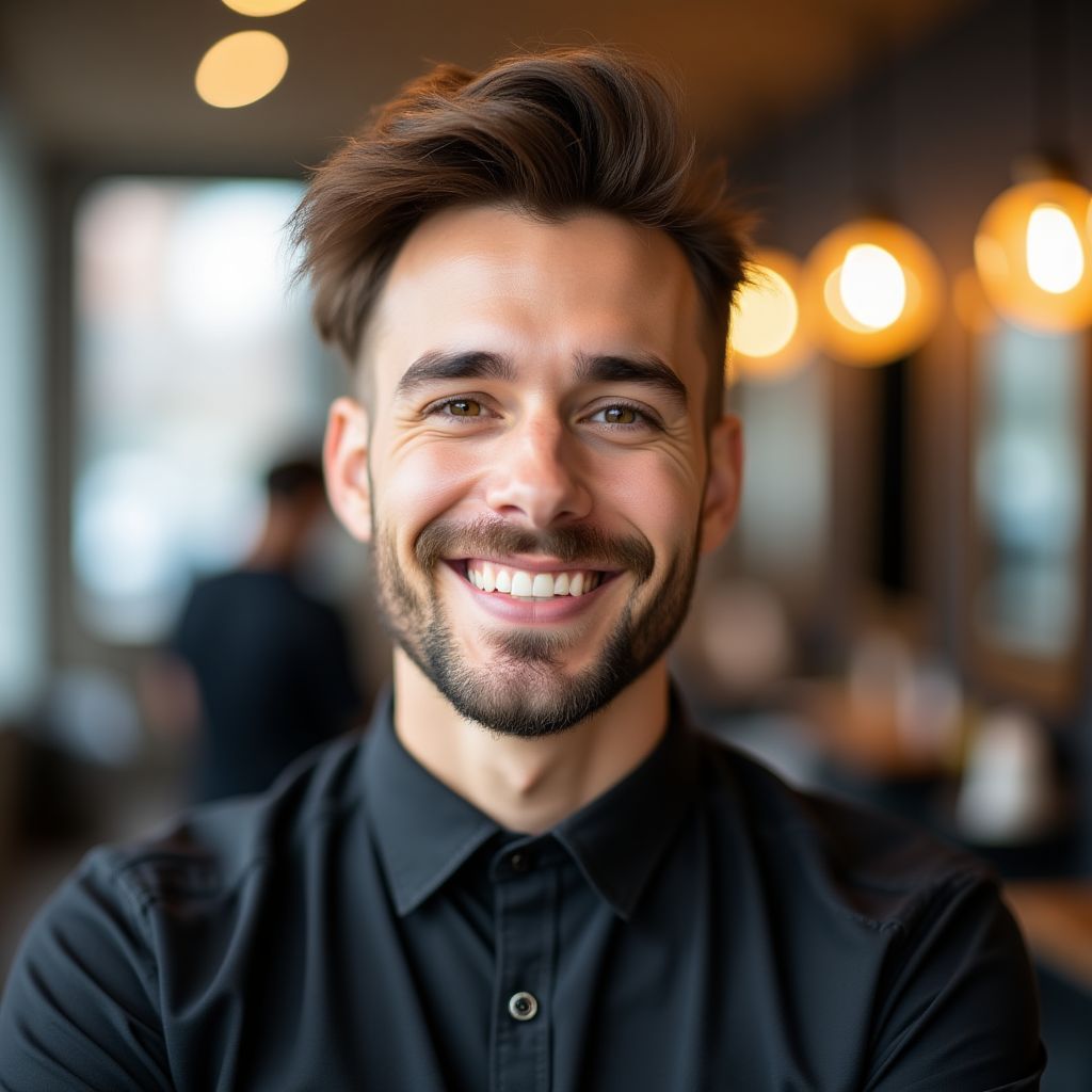 Portrait of Ben Carter, Senior Colourist